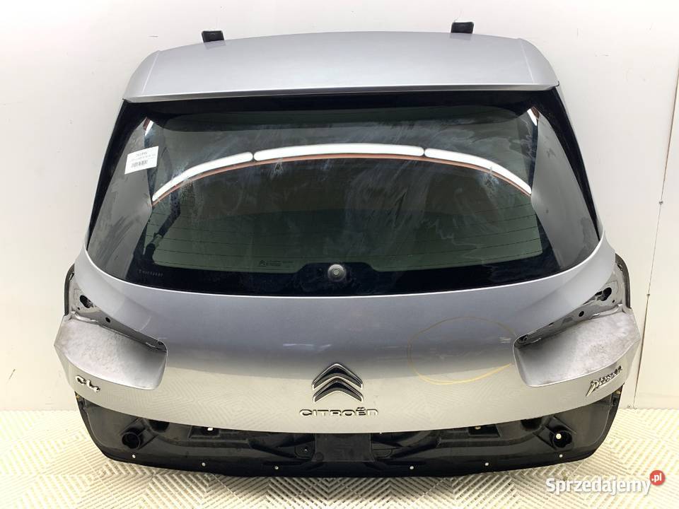 KLAPA TYŁ CITROEN C4 PICASSO II Hatchback SZARY