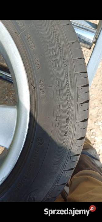 Koła alu 15 7JX15H2 Toyota pomorskie Swarożyn