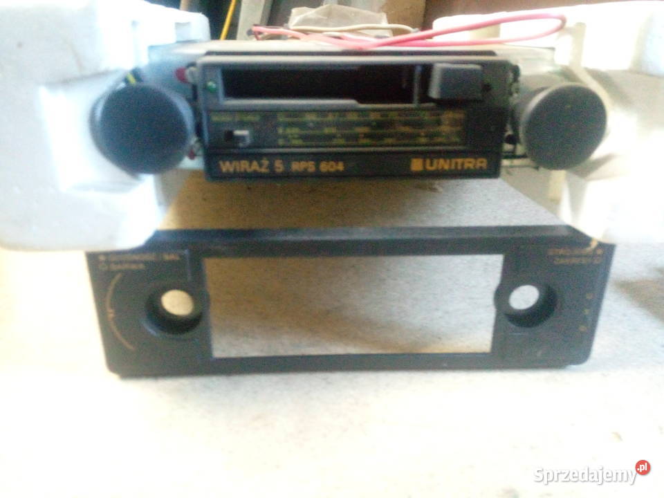 Radio SafariWiraż antena Unitra i głośniki Pozostałe Ostrów Wielkopolski