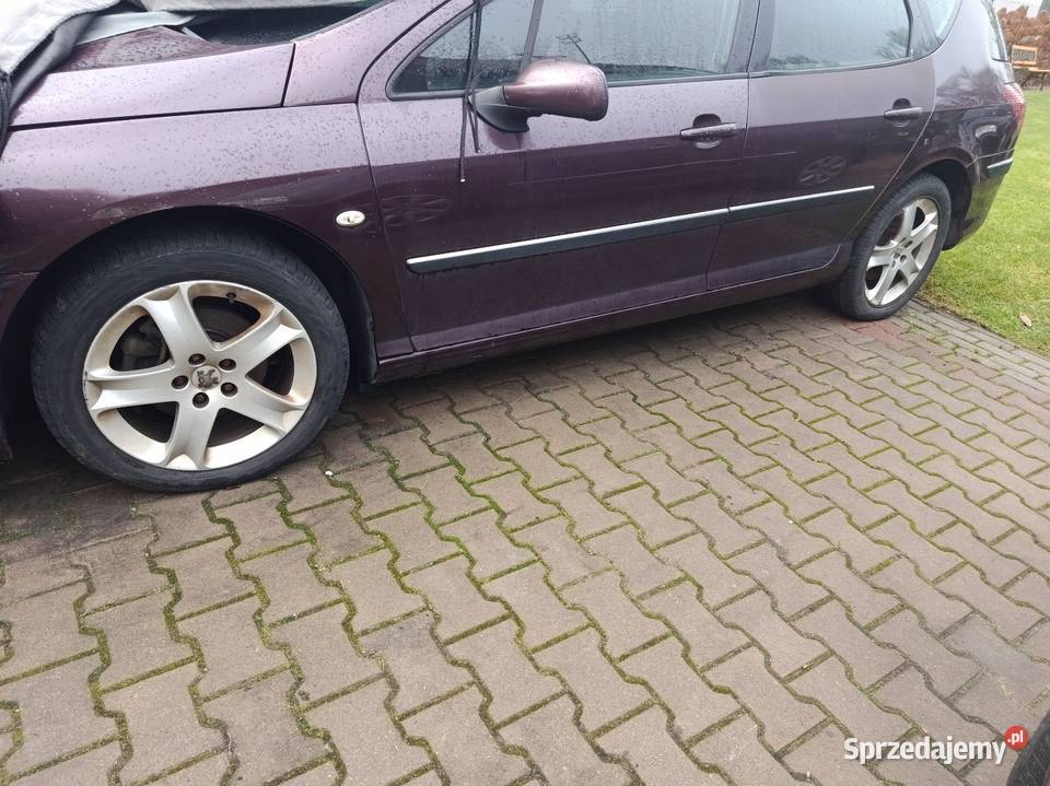 Koła felgi aluminiowe do Peugeota 407 4 Średnica 16" Samochodowe
