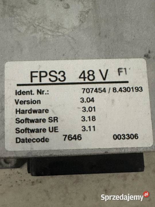 Sterownik OM Pimespo 707454 FPS 48V 8430193 Antonie