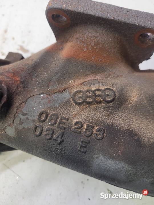 KOLEKTOR WYDECHOWY A4 A5 A6 30 TFSI 06E253034E Przystajń