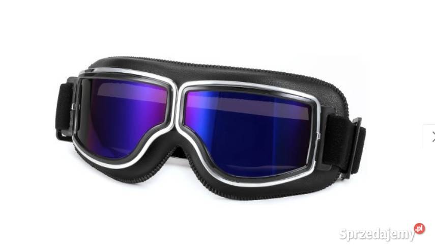 Gogle okulary do motocykla retro chopper bobber Gogle śląskie Sosnowiec