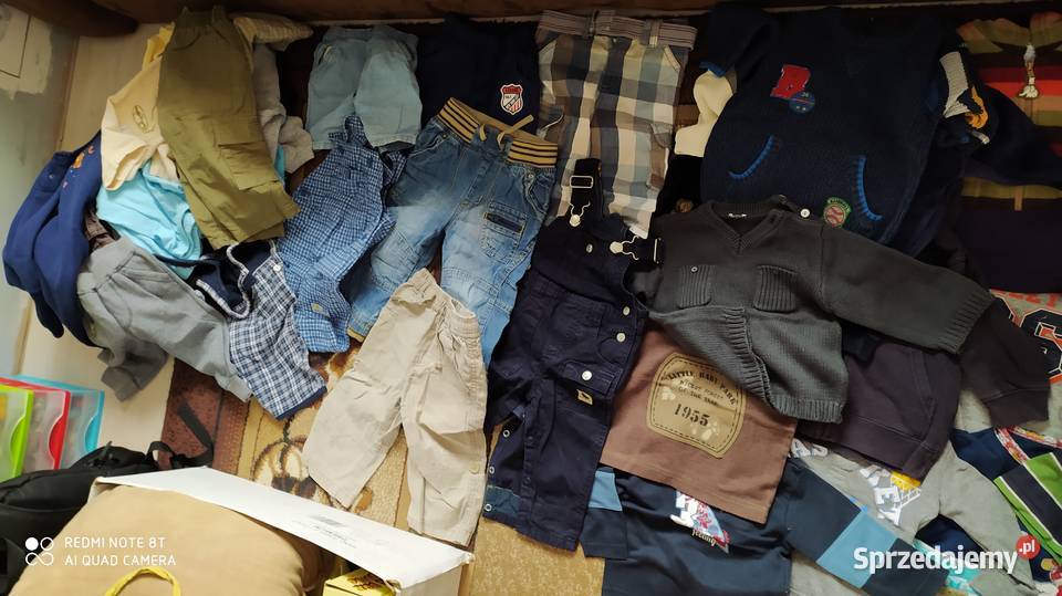 ubrania chłopięce odzież dziecięca paka 62 do 86 Poznań