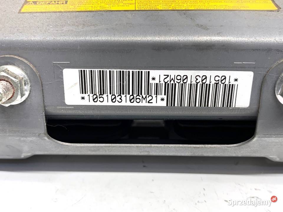 PODUSZKA POWIETRZNA KOLANOWA LEXUS GS 0512