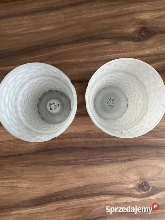 Białe doniczki do storczyków nawóz Płock