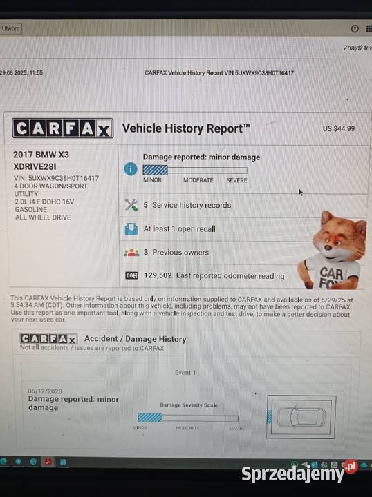 BMW X3 dobrze utrzymany nieuszkodzony X3 mazowieckie Warszawa
