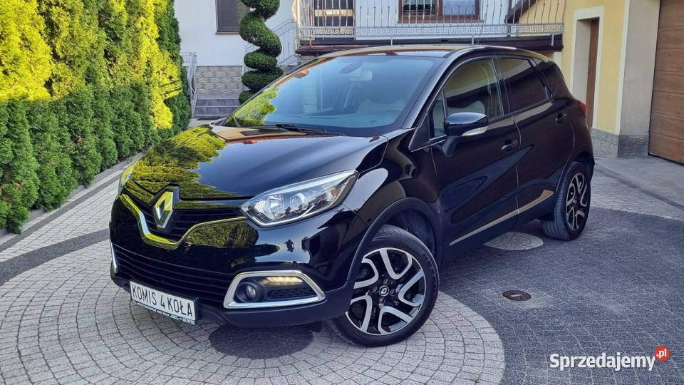 Renault Captur 12 Turbo Navi Led Serwis czarny Samochody osobowe Płońsk