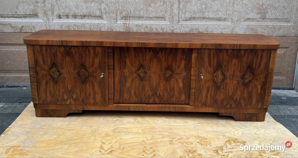 KomodaSzafka RTV Orzech 180 Art Deco Antyk mazowieckie Warszawa