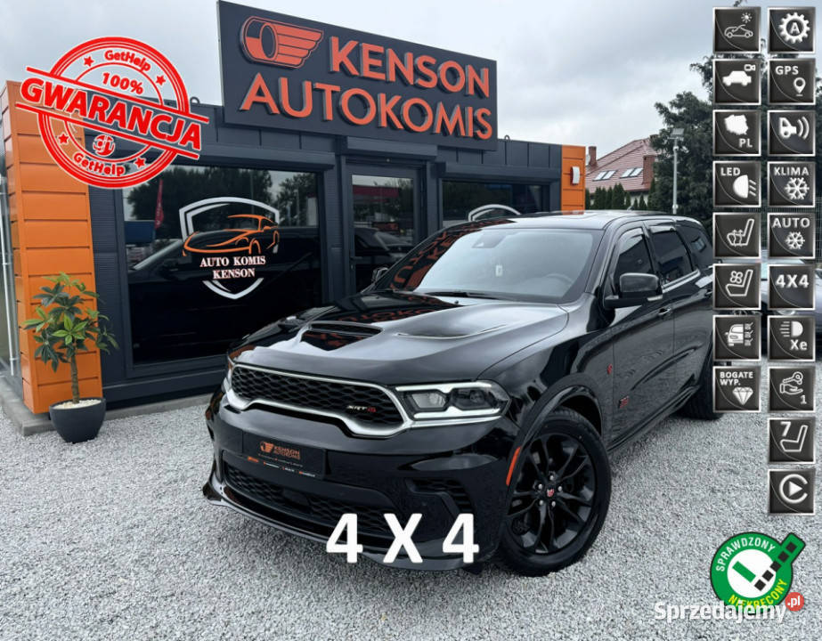 Dodge Durango LED Klima Navi Podgrzewane wielofunkcyjna kierownica Bydgoszcz sprzedam