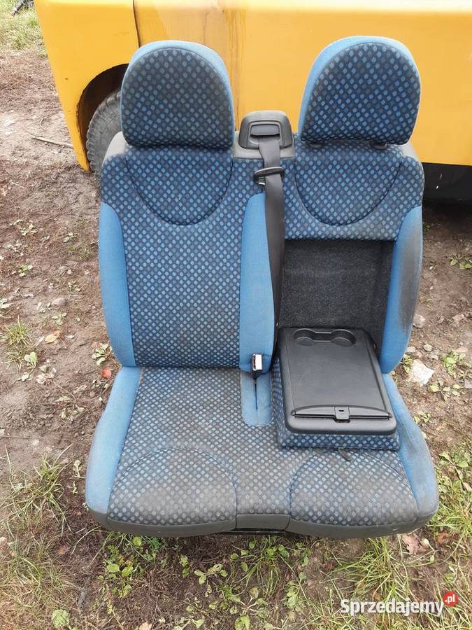 Scudo II Fotel Siedzenie pasazera prawy podwojny