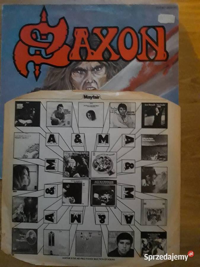 SAXON SAXON pierwsza płyta podkarpackie sprzedam