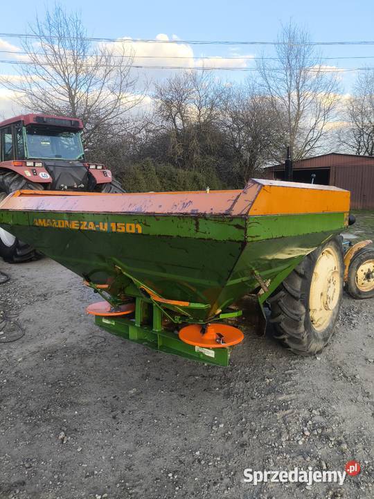 Rozsiewacz amazone zam 1501 zau 1000 1001 nieuszkodzony Pułtusk sprzedam