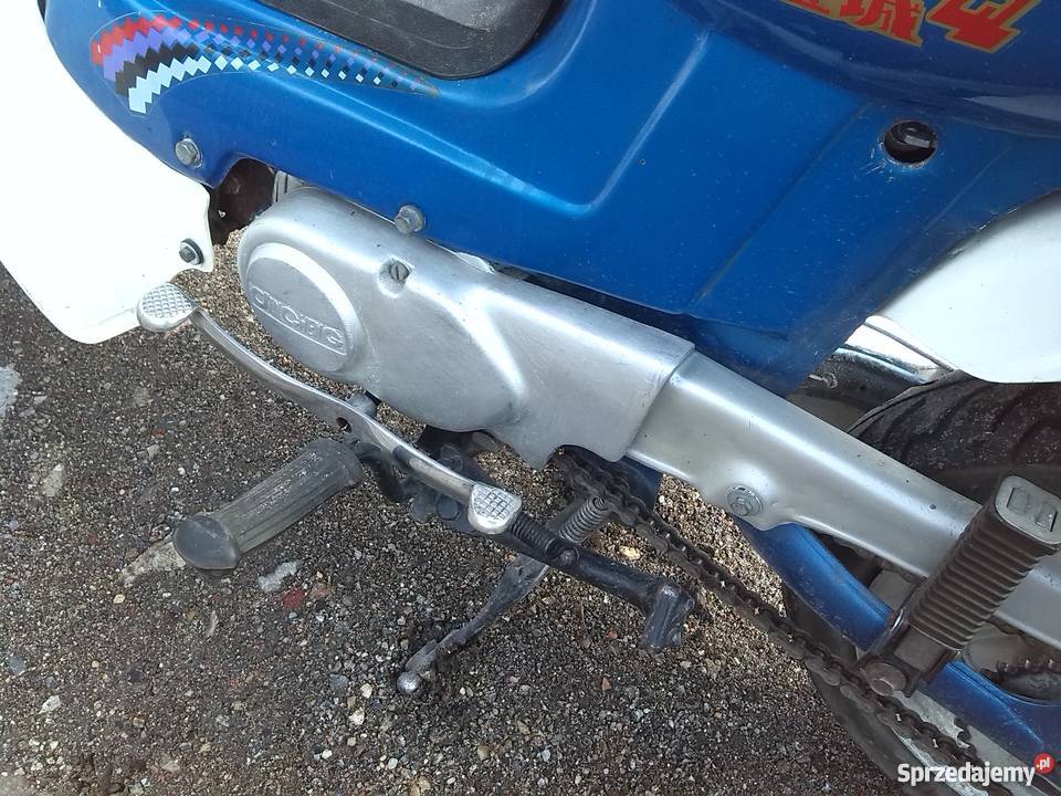 Skuter Jincheng Jc50Q SMYK niebieski Wapno