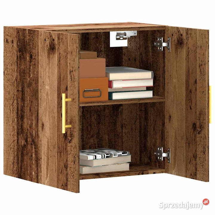 Szafka wisząca stare drewno 60x31x60 WM857300 mazowieckie Warszawa