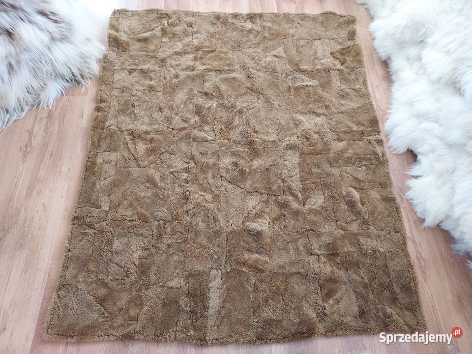Dywan z Prawdziwych Skór Owczych Naturalnych małopolskie Szaflary