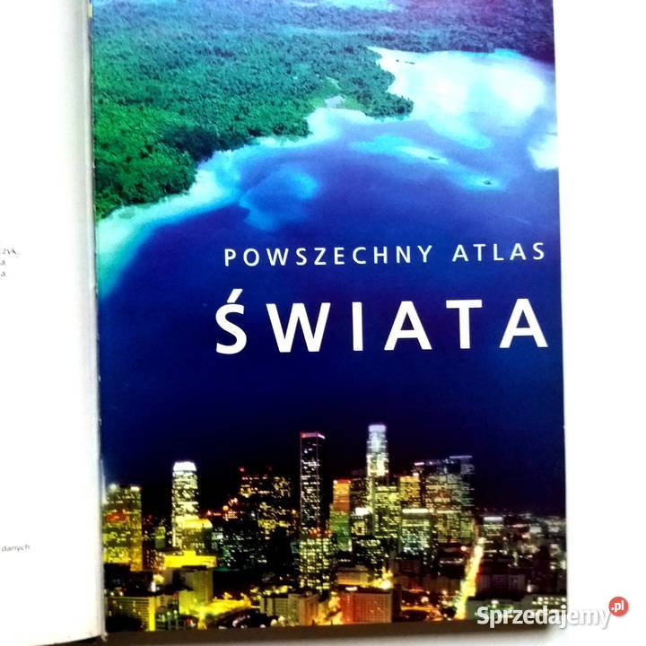 Powszechny Atlas Świata Mapy i przewodniki Łódź sprzedam