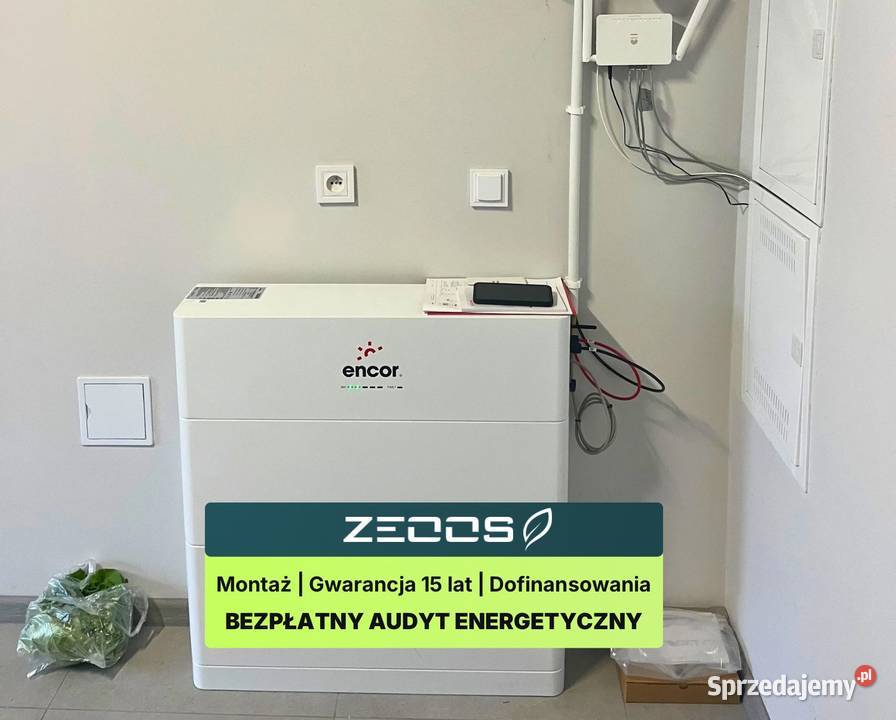 MAGAZYN ENERGII 1012kWh FOTOWOLTAIKA POMPA Łódź