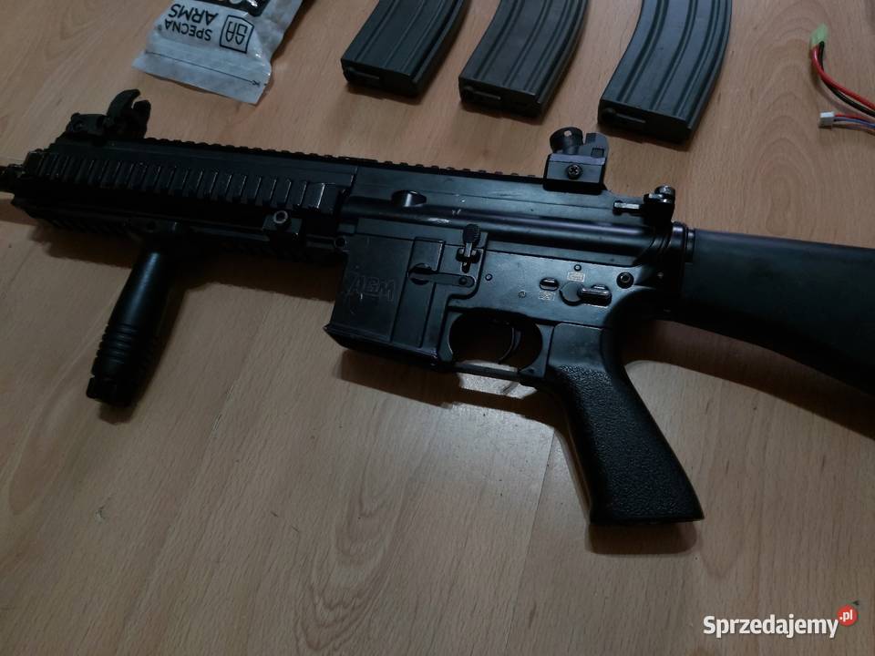Replika asg hk416 agm full metal Łódź