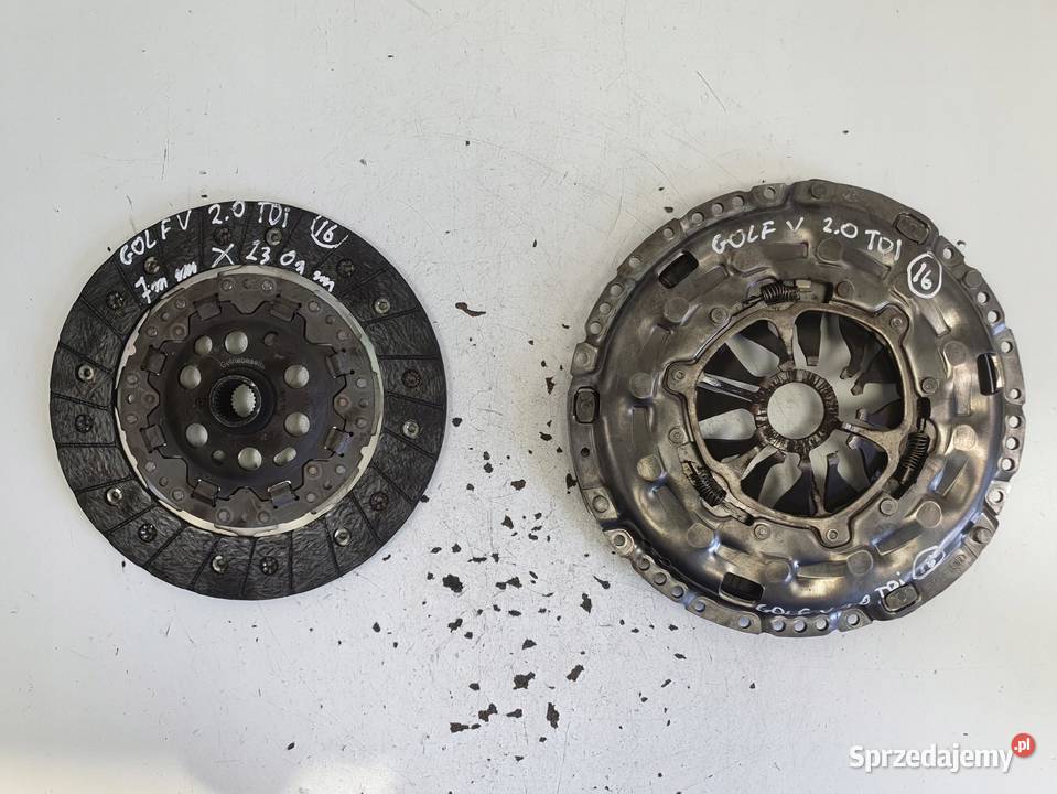 VW Golf V 19 TDI TARCZA DOCISK sprzęgło Janów