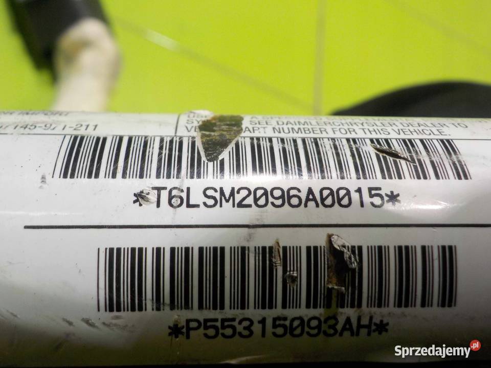 COMMANDER I kurtyna powietrzna lewa P55315093AH osobowe Suków