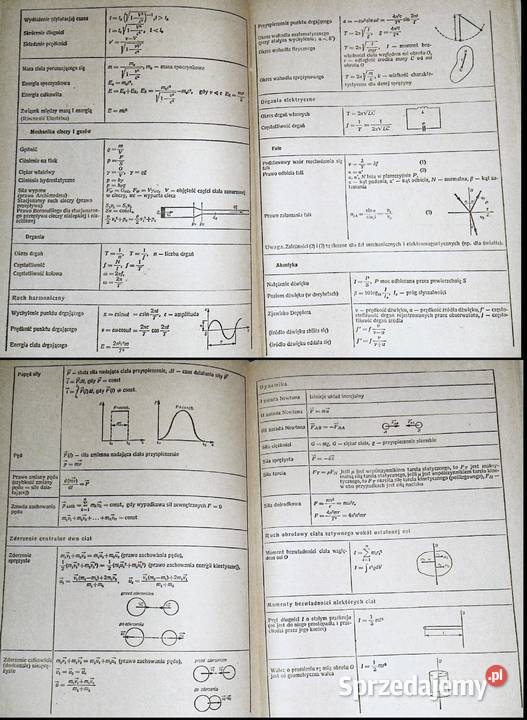Tablice matematyczne fizyczne chemiczne Chełm sprzedam