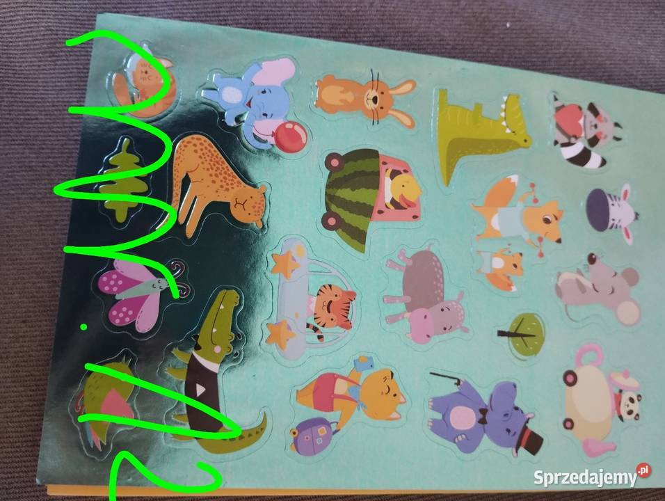 Naklejki zwierzaki Siemiatycze sprzedam