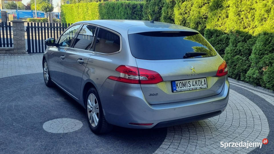 Peugeot 308 SW 16 HDI Navi Kamera Super Stan elektryczne lusterka Płońsk