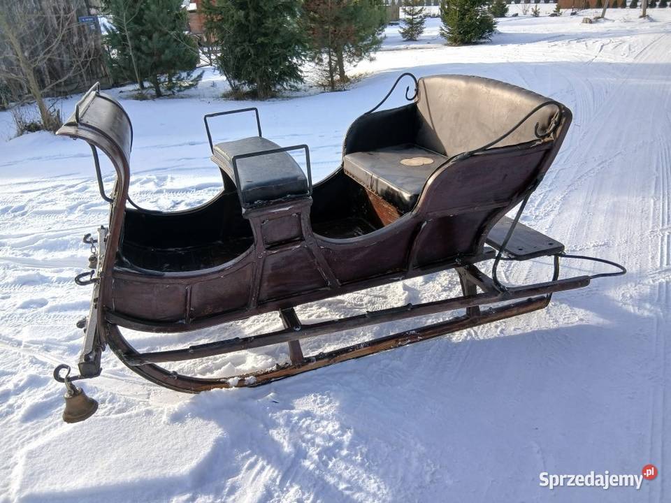 sanie konne lekkie ze struną Sawin