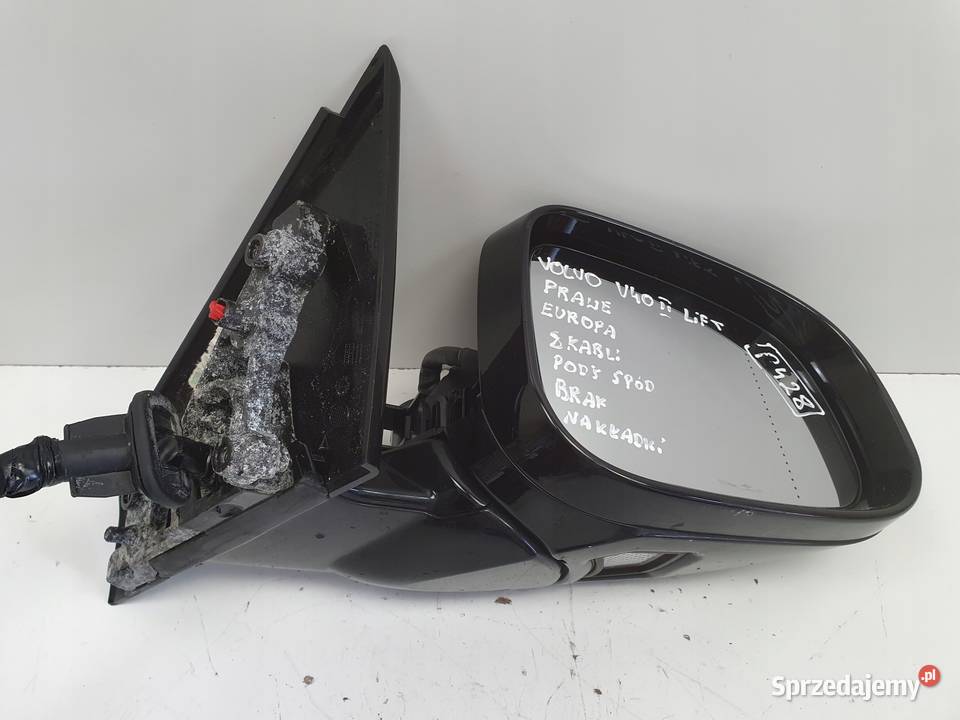 LUSTERKO PRAWE Volvo V40 II lift 1219 PASAŻERA 8