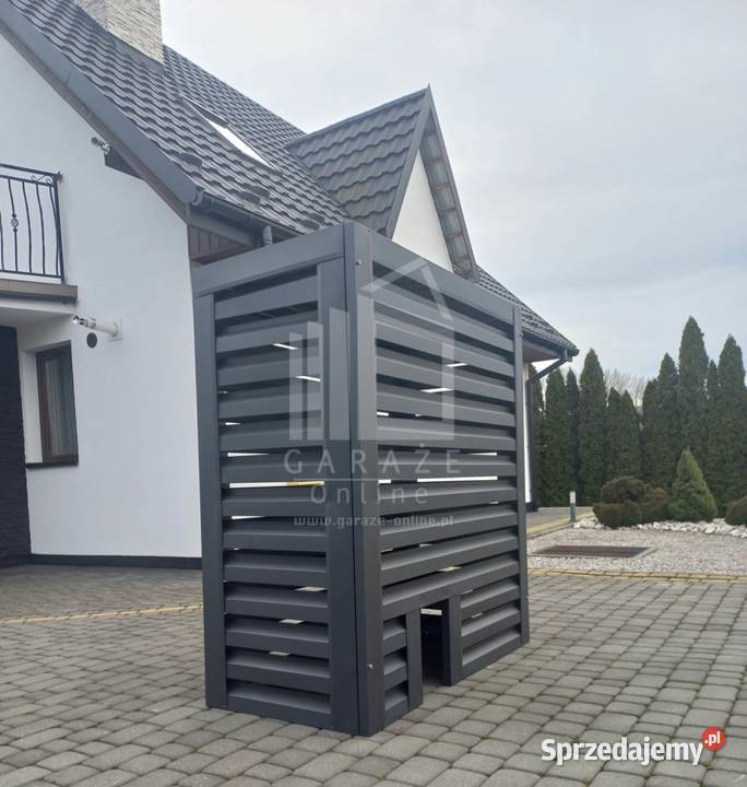 Osłona pompy ciepła 110x50x150 antracyt ID489 warmińsko-mazurskie Braniewo