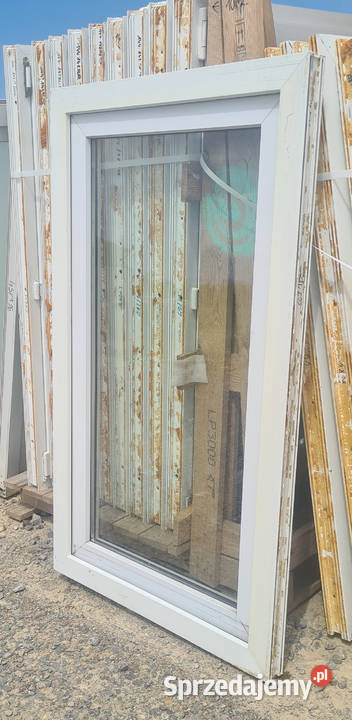 OKNO KacprzaK 79x138 OKNA Używane Plastikowe PCV Okna i parapety Lublin sprzedam