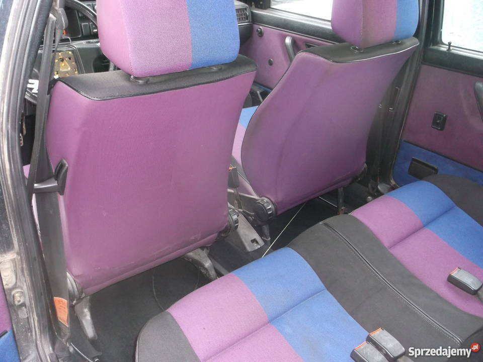 Wnętrze VW Golf II Fire Ice Sobieska Wola Pierwsza