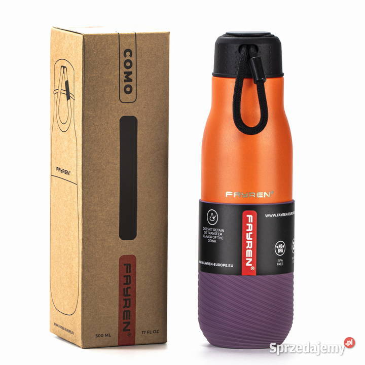 Butelka termiczna Fayren Como 500ml Apricot