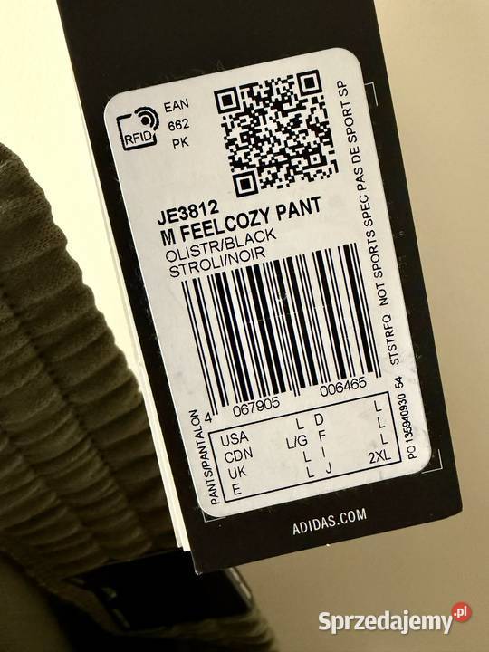 Spodnie dresowe Adidas Feel Cozy Pant JE3812 L Warszawa