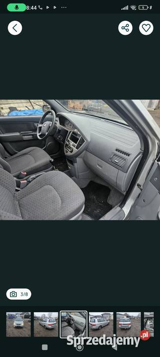 Kia Carens na chodzie Okazja 20 CRD nieuszkodzony Brzeg Dolny