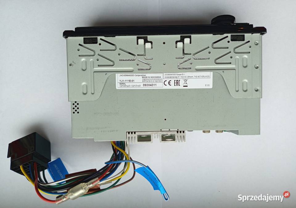 Radio Kenwood KMMBT204 Ramka Fiat Ducato