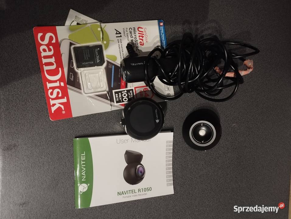 DVR R1050 Full HD WiFi GPS nowa Kamery samochodowe lubelskie Biłgoraj