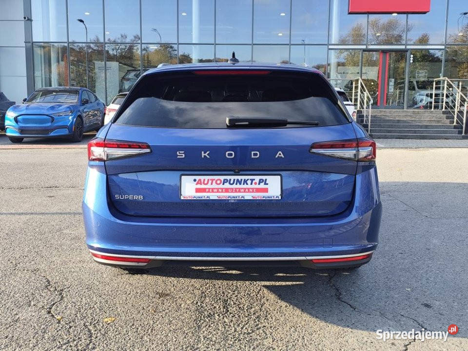 Skoda Superb 2024r salon ASO bogate wyposażenie Kraków
