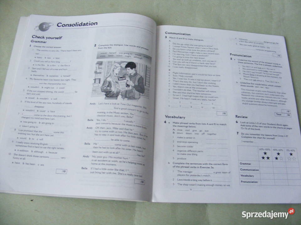 Pacesetter Intermediate Students Book WorkBook Książki i Podręczniki Oborniki Śląskie