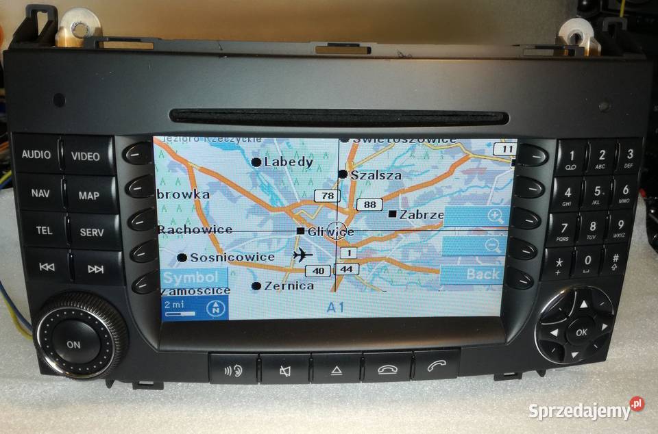 Radio Nawigacja MENU W169 W245 Sprinter Comand Konin