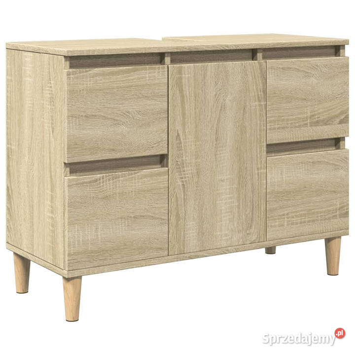 Szafka pod umywalkę dąb sonoma 80x33x60 WM849665 Warszawa