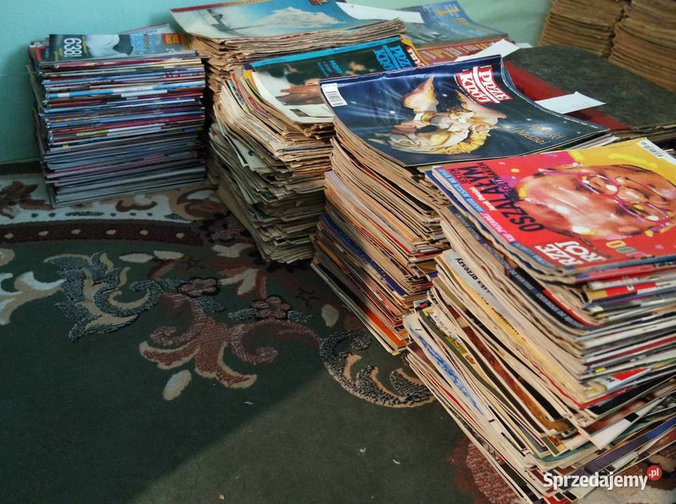 Czasopisma przekrój zestaw kolekcjonerski z 21 Boguszyce