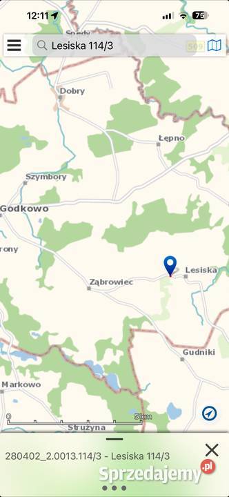 Działka budowlana z dostępem do linii brzegowej Lesiska