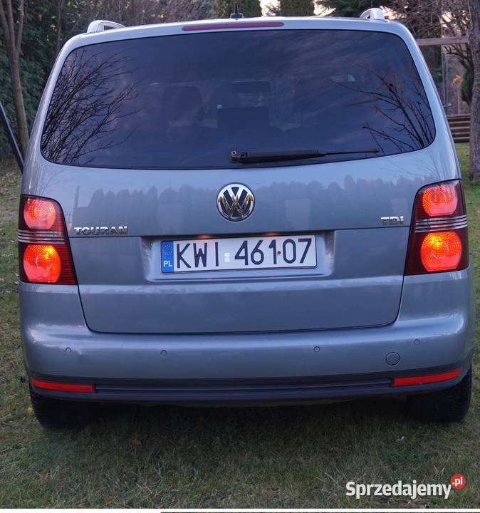 VW Touran 2008 19 tdi BXE ogrzewanie postojowe małopolskie Raciborsko