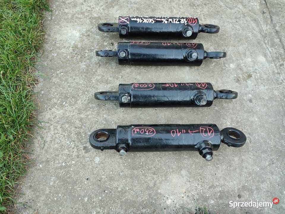 Siłownik hydrauliczny dwustronny krótki 16 tuz Sędziszów sprzedam