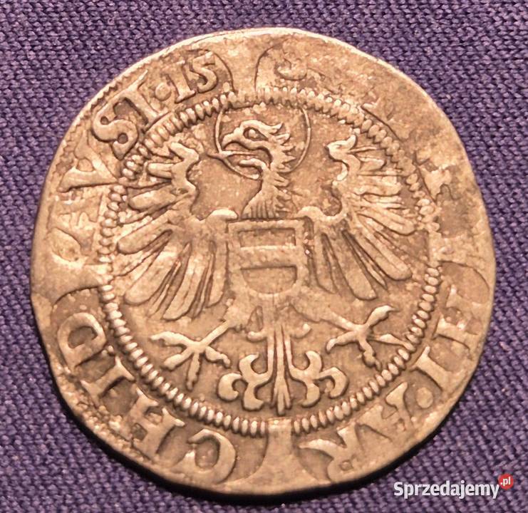 AustriaGrosz 3 krajcary 1534 SREBRO Ferdinand I Numizmatyka