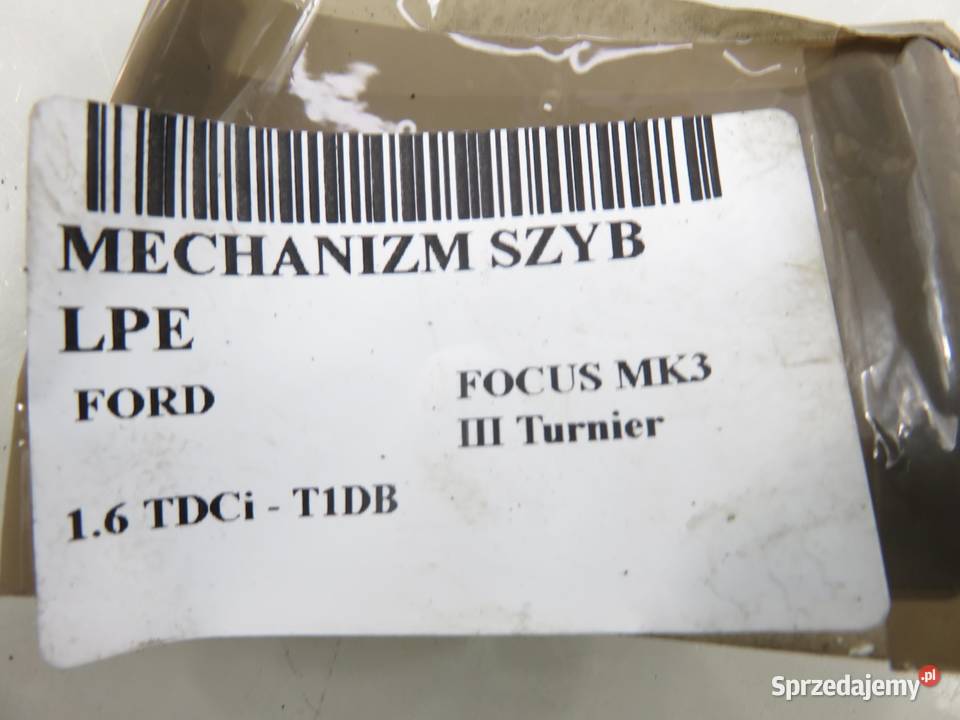 PODNOŚNIK SZYBY LEWY PRZEDNI FORD FOCUS MK3 III