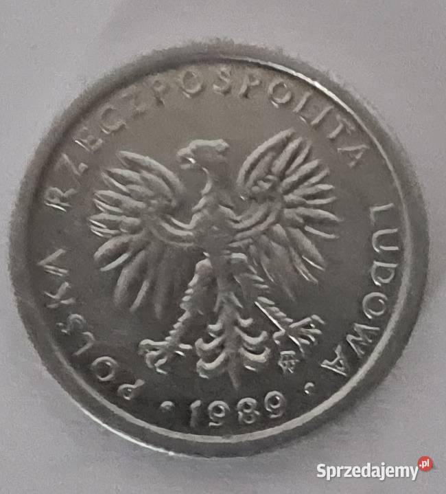 Moneta 1 złoty polski PLZ z PRLu Polska Numizmatyka Tarnów sprzedam