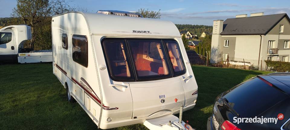 Przyczepa Kempingowa Swift z Prysznicem 2006r Trailor Jasło